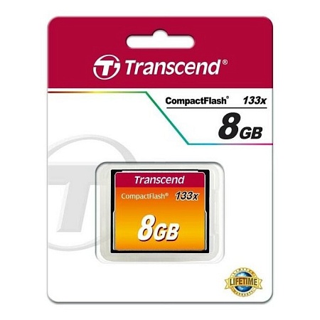 Transcend TS8GCF133 Compact Flash 8GB 133x