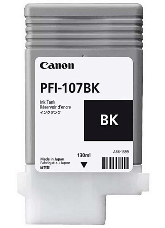 Тонер Canon PFI-107BK №107 Черный 6705B001