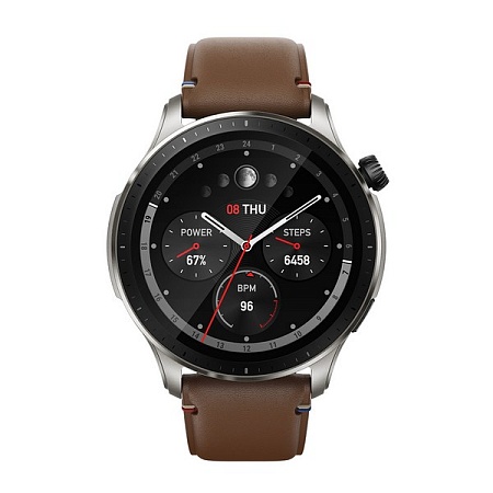 Смарт-часы Amazfit GTR 4 A2166 Vintage Brown Leather