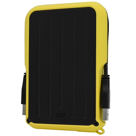 Внешний жесткий диск 1 TB Silicon Power A66 SP010TBPHD66SS3Y black-yellow