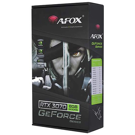 Видеокарта 8 GB Afox RTX 3070 AF3070-8192D6H4