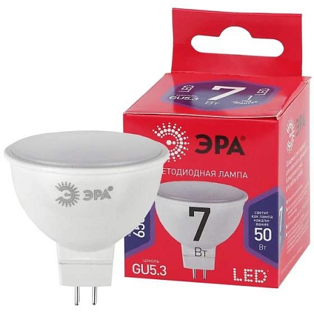 LED лампа ЭРА MR16-7W-865-GU5.3