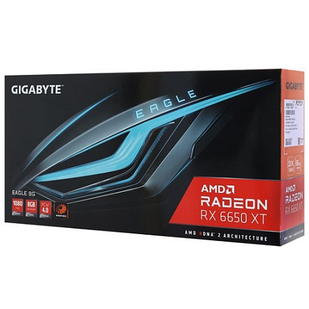 Видеокарта 8 GB Gigabyte RX 6650 XT EAGLE GV-R665XTEAGLE-8GD