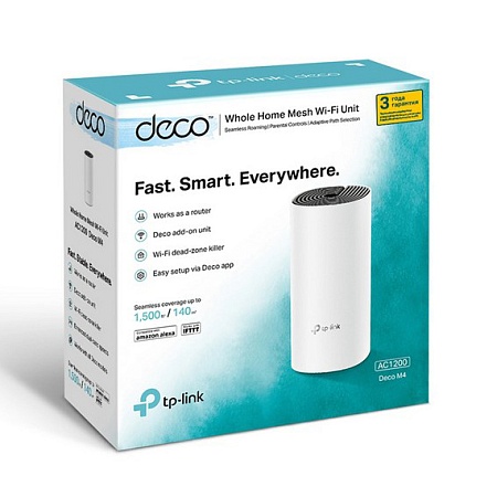 Маршрутизатор TP-Link Deco M4 (1-pack)
