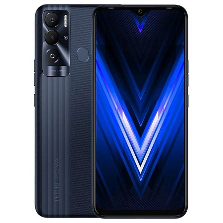Смартфон TECNO POVA Neo 4/64Gb Obsidian Black