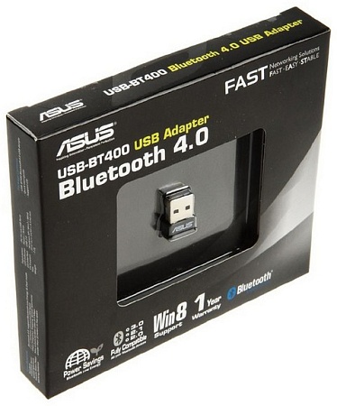 Bluetooth адаптер ASUS USB-BT400 90IG0070-BW0600