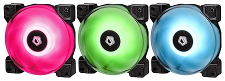 Кулер для корпуса ID-Cooling DF-12025-RGB-TRIO