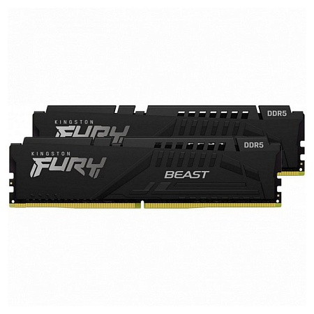 Комплект модулей памяти 64 GB kit Kingston Fury Beast KF552C40BBK2-64