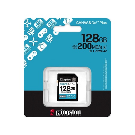 Карта памяти 128GB Kingston SDG4/128GB