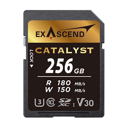 Карта памяти SD Exascend Catalyst 256Gb EX256GSDU1