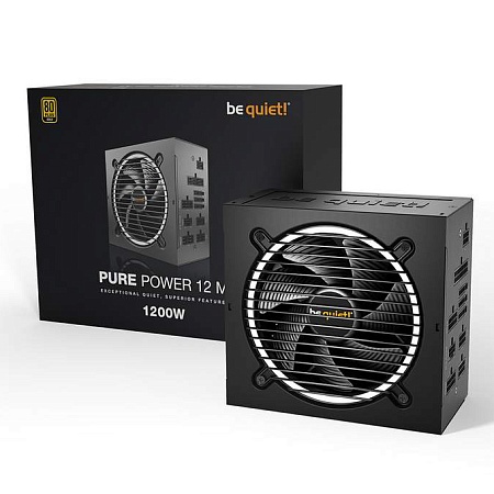Блок питания 1200W Bequiet! PURE POWER 12 M BN346