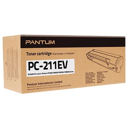 Принт-картридж Pantum PC-211EV черный