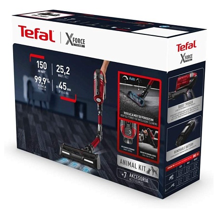 Беспроводной пылесос Tefal X-FORCE FLEX 12.60 ANIMAL AUTO TY98A9WO