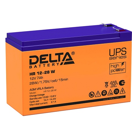 Аккумуляторная батарея Delta HR 12-28 W 4614010630005