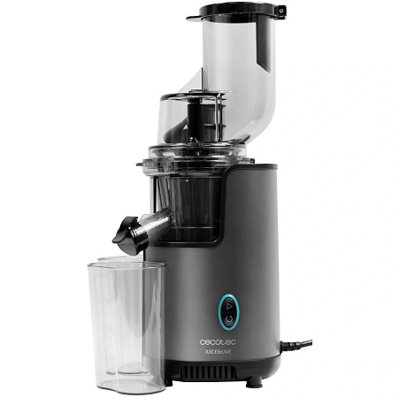 Соковыжималка шнековая Cecotec Juice&Live 2500 EasyClean серый Соковыжималка шнековая Cecotec Juice&Live 2500 EasyClean серый