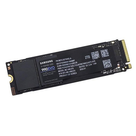 SSD накопитель 2 TB Samsung 990 EVO MZ-V9E2T0BW