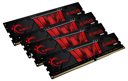 Оперативная память 32GB kit G.Skill Aegis F4-2400C15Q-32GIS