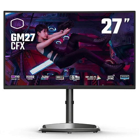 Монитор 27" Cooler Master CMI-GM27-CFX-EK