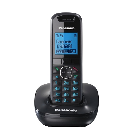 Телефон беспроводной Panasonic KX-TG5511CAB черный