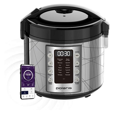 Мультиварка POLARIS PMC 5020 Wi Fi IQ Home Серебряный