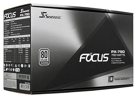 Блок питания 750W Seasonic Focus PX-750 SSR-750PX
