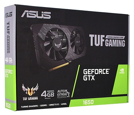 Видеокарта 4 GB ASUS TUF GTX 1650 TUF-GTX1650-4G-GAMING