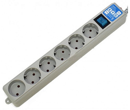 Сетевой фильтр Power Cube Pro SPL(5+1)-16B-P-1.9M