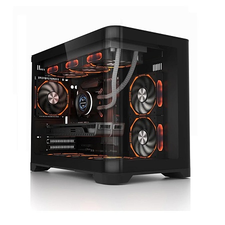 Компьютерный корпус 1STPLAYER UV6 BLACK без Б/П