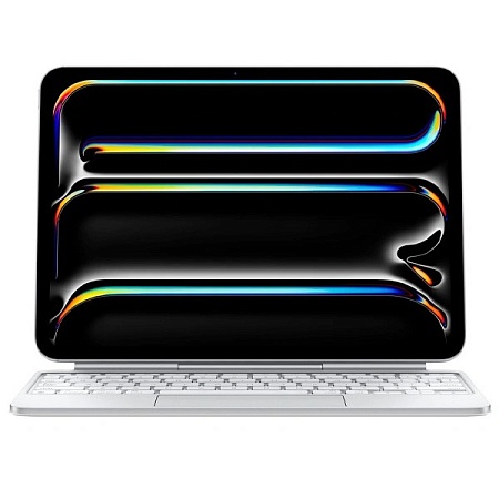Magic Keyboard for iPad Pro 11‑inch (M4 M5) - Russian - White Model A2975