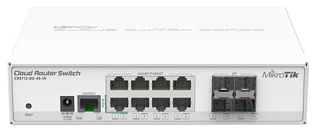 Коммутатор MikroTik CRS112-8G-4S-IN