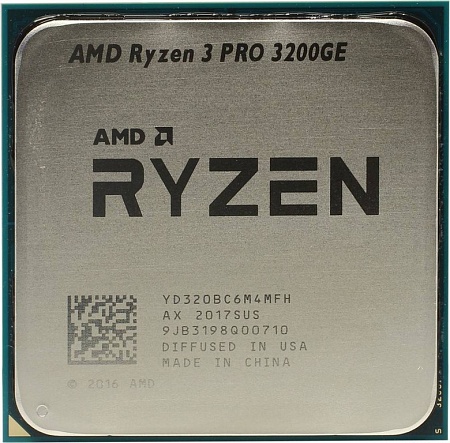 Процессор AMD Ryzen 3 PRO 3200GE YD320BC6M4MFH oem