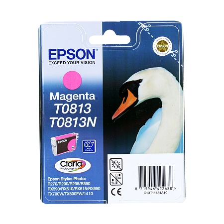 Картридж Epson C13T11134A10 (0813) пурпурный