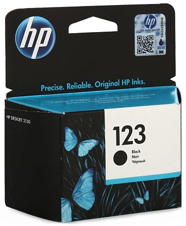 Картридж HP Europe F6V17AE №123 черный