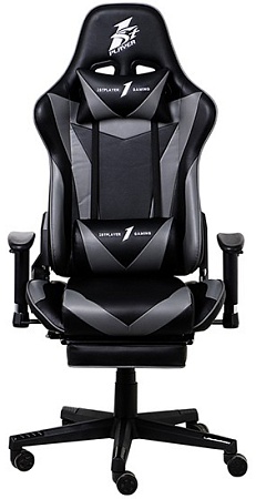 Игровое компьютерное кресло 1st Player FK3 Black/Gray