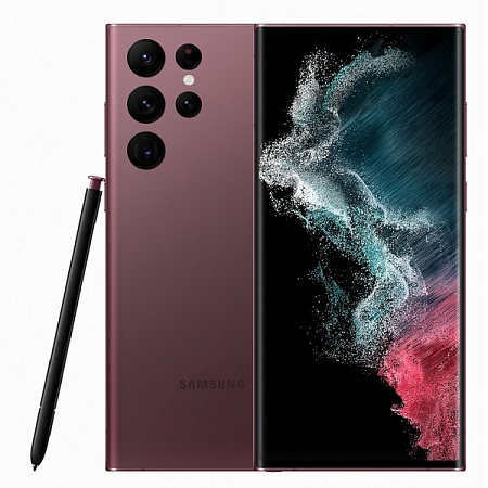 Смартфон Samsung Galaxy S22 Ultra 5G 256GB Burgundy SM-S908BDRGSKZ Смартфон Samsung Galaxy S22 Ultra 5G 256GB Burgundy SM-S908BDRGSKZ
