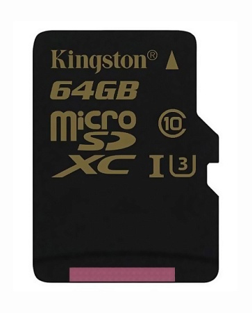 Карта памяти MicroSD 64GB Kingston SDCG/64GBSP