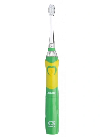 Электрическая звуковая зубная щётка CS Medica CS-562 Junior (зеленая)