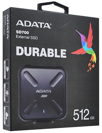 Внешний SSD 512 GB ADATA ASD700-512GU31-CBK