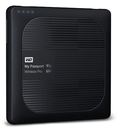 Внешний жесткий диск 3 TB WD My Passport Wireless Pro WDBSMT0030BBK-RESN