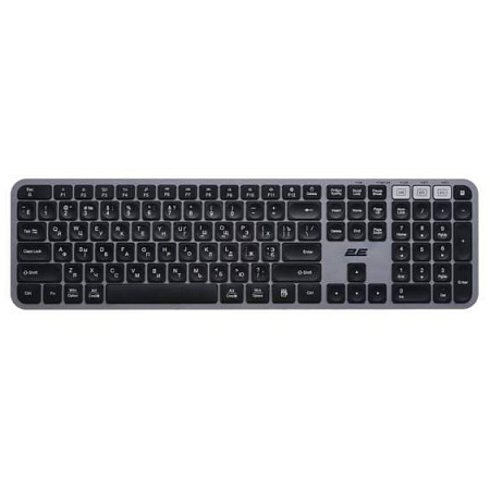 Клавиатура 2E KS240 WL BT Gray
