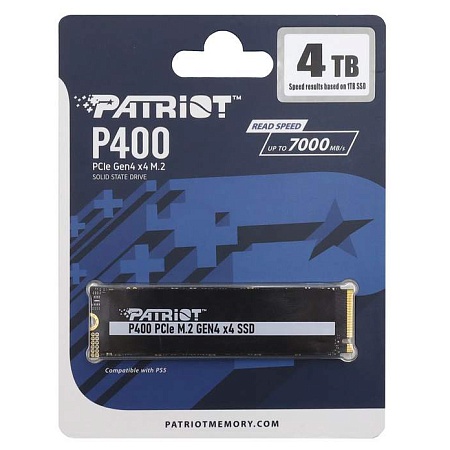 SSD накопитель 4 TB Patriot P400 P400P4TBM28H