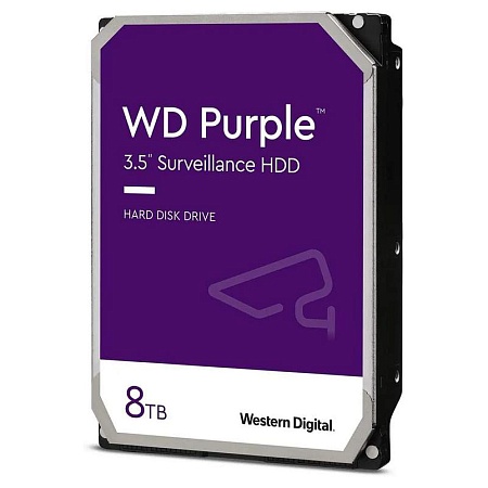 Жесткий диск 8Tb Western Digital Purple WD84PURU-64