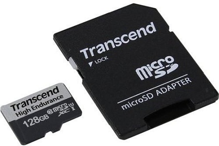 Карта памяти MicroSD 128GB Class 10 Transcend TS128GUSD350V