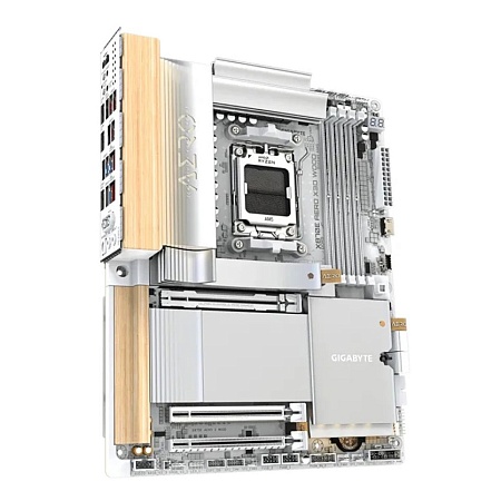 Материнская плата Gigabyte X870E AERO X3D WOOD