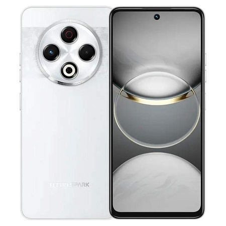 Смартфон TECNO SPARK 30 KL6 128+8 GB Astral Ice Смартфон TECNO SPARK 30 KL6 128+8 GB Astral Ice