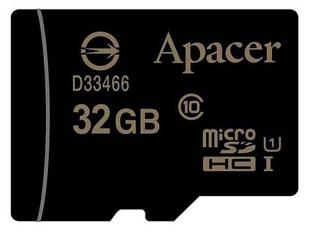 Карта памяти Apacer 32GB AP32GMCSH10U1-R