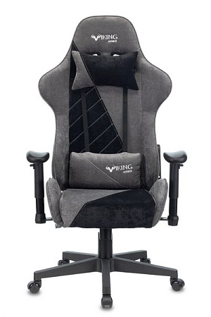 Игровое компьютерное кресло Zombie VIKING X Fabric серый/черный