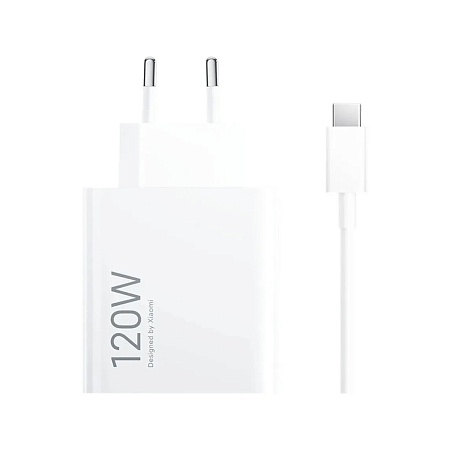 Адаптер питания Xiaomi 120W HyperCharge Combo (Type-A) Адаптер питания Xiaomi 120W HyperCharge Combo (Type-A)