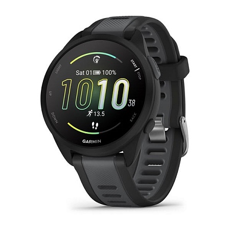 Спортивные часы Garmin FORERUNNER 165 Music Black/Slate Grey 010-02863-30