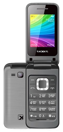 Мобильный телефон Texet TM-204 Антрацит